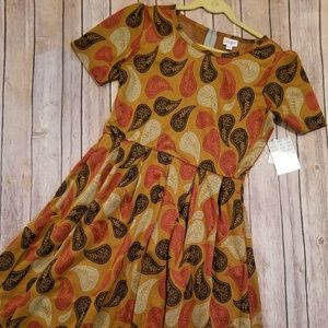 Lularoe Xl Nwt Amelia Dress